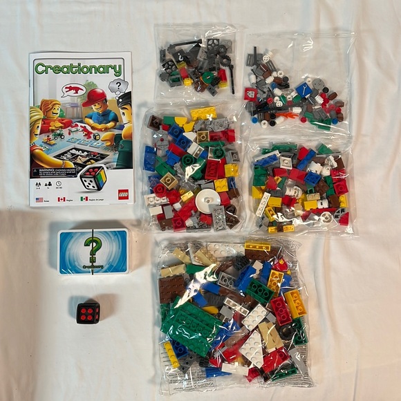 Lego 3844 Games Creationary Building Board Game-COMPLETE - Picture 4 of 13